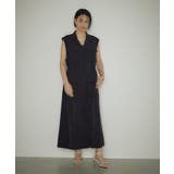 【earthy_】ナイロンロングベストワンピース | PAL GROUP OUTLET | 詳細画像3