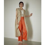 【earthy_】ナイロンロングベストワンピース | PAL GROUP OUTLET | 詳細画像15