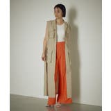 【earthy_】ナイロンロングベストワンピース | PAL GROUP OUTLET | 詳細画像16