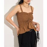 【WHO'S WHO gallery】シャーリングビスチェ | PAL GROUP OUTLET | 詳細画像13