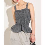 BLK | 【WHO'S WHO gallery】シャーリングビスチェ | PAL GROUP OUTLET