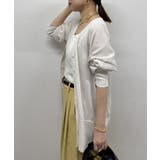 【Loungedress】和紙KNカーデ | PAL GROUP OUTLET | 詳細画像7