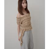 BEI | 【RAY CASSIN】サイドフリルオフショルT | PAL GROUP OUTLET