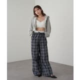 【RAY CASSIN】レイヤードチェックルーズPT | PAL GROUP OUTLET | 詳細画像9