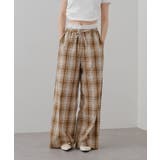 【RAY CASSIN】レイヤードチェックルーズPT | PAL GROUP OUTLET | 詳細画像24