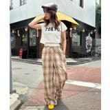 【RAY CASSIN】レイヤードチェックルーズPT | PAL GROUP OUTLET | 詳細画像29