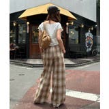 【RAY CASSIN】レイヤードチェックルーズPT | PAL GROUP OUTLET | 詳細画像32