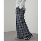 【RAY CASSIN】レイヤードチェックルーズPT | PAL GROUP OUTLET | 詳細画像3
