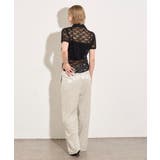 【WHO'S WHO gallery】パイルロゴパンツ | PAL GROUP OUTLET | 詳細画像13