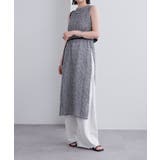 BLK | 【mystic】メッシュニットタンクワンピース | PAL GROUP OUTLET