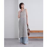 【mystic】メッシュニットタンクワンピース | PAL GROUP OUTLET | 詳細画像9