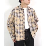 【WHO'S WHO gallery】チェックペイントシャツ | PAL GROUP OUTLET | 詳細画像1