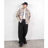 【WHO'S WHO gallery】チェックペイントシャツ | PAL GROUP OUTLET | 詳細画像4