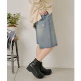 【RAY CASSIN】ベルト付ハーフルーズデニムPT | PAL GROUP OUTLET | 詳細画像18 