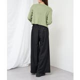 【RAY CASSIN】ステッチ入りベルト付きワイドタックスラックスPT | PAL GROUP OUTLET | 詳細画像10