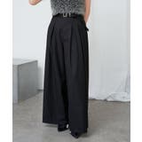 【RAY CASSIN】ステッチ入りベルト付きワイドタックスラックスPT | PAL GROUP OUTLET | 詳細画像22