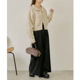 【RAY CASSIN】ステッチ入りベルト付きワイドタックスラックスPT | PAL GROUP OUTLET | 詳細画像2
