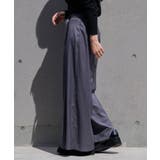 【RAY CASSIN】ステッチ入りベルト付きワイドタックスラックスPT | PAL GROUP OUTLET | 詳細画像39