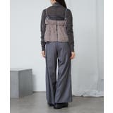 【RAY CASSIN】ステッチ入りベルト付きワイドタックスラックスPT | PAL GROUP OUTLET | 詳細画像43