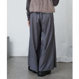 【RAY CASSIN】ステッチ入りベルト付きワイドタックスラックスPT | PAL GROUP OUTLET | 詳細画像45
