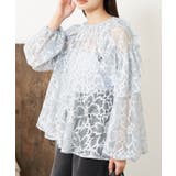 【RAY CASSIN】肩あきレースフリルブラウス | PAL GROUP OUTLET | 詳細画像14