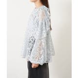 【RAY CASSIN】肩あきレースフリルブラウス | PAL GROUP OUTLET | 詳細画像18