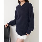 【RAY CASSIN】アンゴラVネックニット | PAL GROUP OUTLET | 詳細画像22