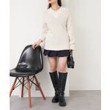 【RAY CASSIN】アンゴラVネックニット | PAL GROUP OUTLET | 詳細画像3