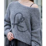 【RAY CASSIN】ループロゴルーズ短丈ニット | PAL GROUP OUTLET | 詳細画像21 
