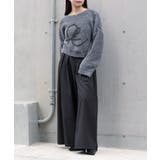 【RAY CASSIN】ループロゴルーズ短丈ニット | PAL GROUP OUTLET | 詳細画像31 