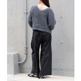 【RAY CASSIN】ループロゴルーズ短丈ニット | PAL GROUP OUTLET | 詳細画像32 