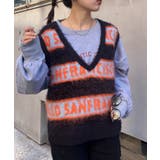 【CIAOPANIC TYPY】H.Sロゴジャガードニットベスト | PAL GROUP OUTLET | 詳細画像4