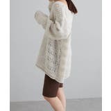 【earthy_】透かしボーダーオーバーニット | PAL GROUP OUTLET | 詳細画像9 