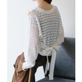 IVO | 【Kastane】limitedウエストリボンスリットニット | PAL GROUP OUTLET