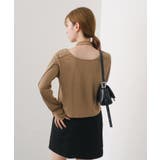 【Kastane】カットリブ紐カーディガン | PAL GROUP OUTLET | 詳細画像10