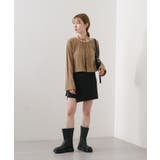 【Kastane】カットリブ紐カーディガン | PAL GROUP OUTLET | 詳細画像11