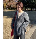 【Kastane】カットリブ紐カーディガン | PAL GROUP OUTLET | 詳細画像15