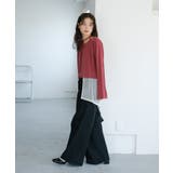【Kastane】カットリブ紐カーディガン | PAL GROUP OUTLET | 詳細画像42
