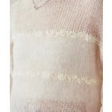 【mystic】シアーボーダーニット | PAL GROUP OUTLET | 詳細画像15 