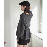 【mystic】モヘアライクベルトポーチ付きニット | PAL GROUP OUTLET | 詳細画像12 