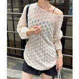【mystic】柄編みドロストニット | PAL GROUP OUTLET | 詳細画像16