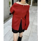 【mystic】オフショルZIPカーディガン | PAL GROUP OUTLET | 詳細画像16 