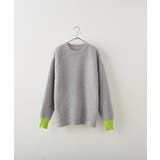 【Kastane】FEATHER YARN KNIT PULLOVER | PAL GROUP OUTLET | 詳細画像1