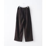 【Kastane】CORDUROY EASY SLACKS | PAL GROUP OUTLET | 詳細画像2 
