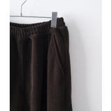 【Kastane】CORDUROY EASY SLACKS | PAL GROUP OUTLET | 詳細画像7 