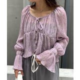 PPL | 【mystic】楊柳花柄ブラウス | PAL GROUP OUTLET