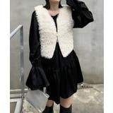 BLK | 【mystic】ティアードミニワンピース | PAL GROUP OUTLET