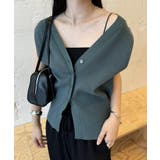 GRN | 【mystic】エアリーニットベスト | PAL GROUP OUTLET