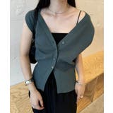 【mystic】エアリーニットベスト | PAL GROUP OUTLET | 詳細画像14 