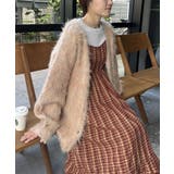 【w closet】MIXシャギービッグニットカーディガン | PAL GROUP OUTLET | 詳細画像16
